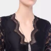 Collana con nappine in cristallo