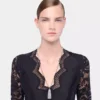 Collana con nappine in cristallo