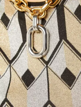 Collana XL bicolore con pendente