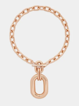 Collana XL Link in oro rosa