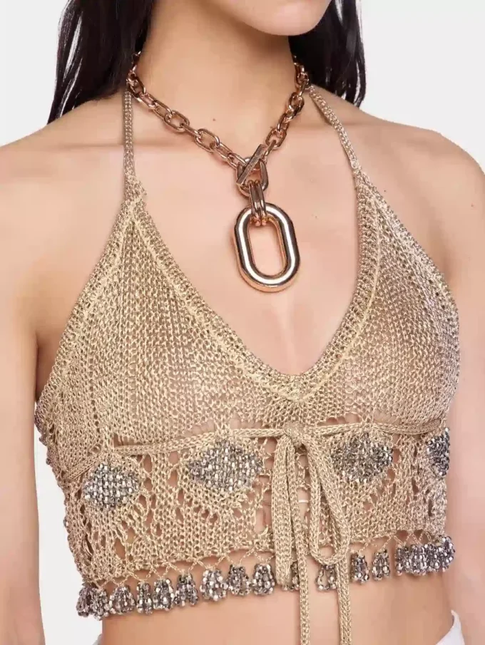 Collana XL Link in oro rosa