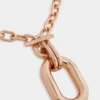 Collana XL Link in oro rosa