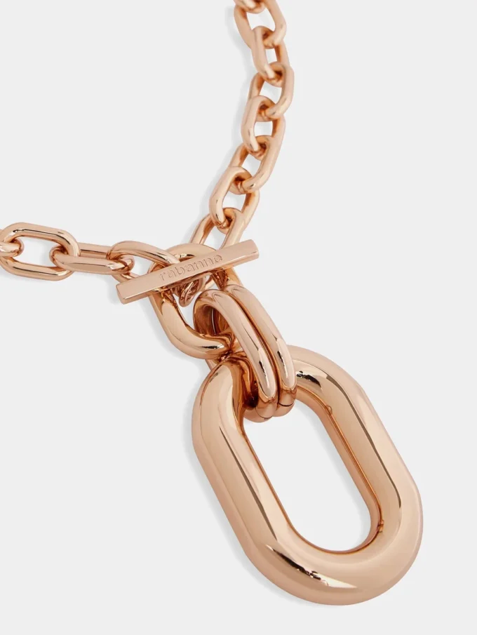 Collana XL Link in oro rosa
