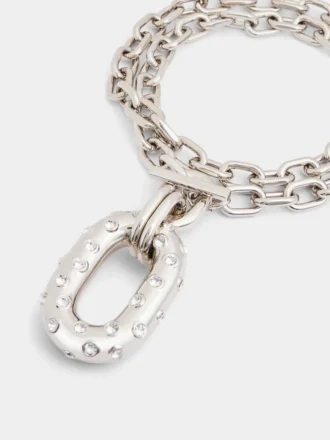 Collana XL Link strass