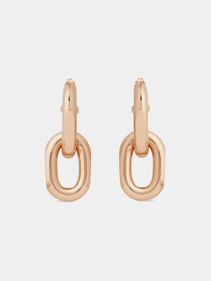 Doppia XL Link in oro rosa