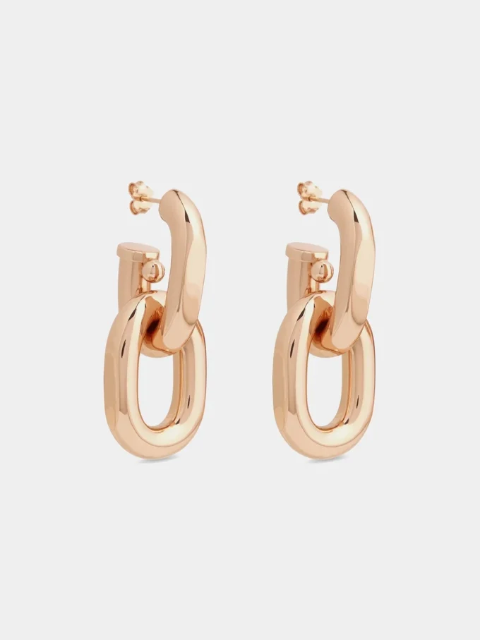 Doppia XL Link in oro rosa