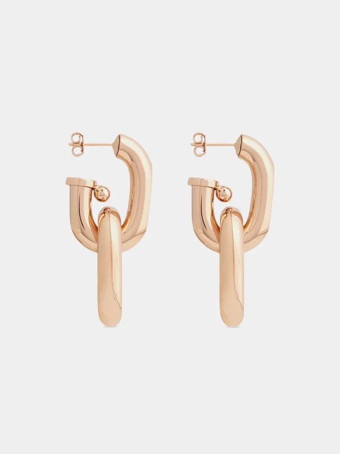 Doppia XL Link in oro rosa