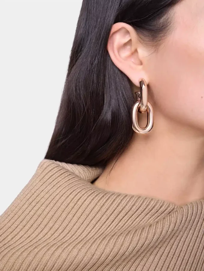 Doppia XL Link in oro rosa