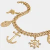 Girocollo in oro con medaglie