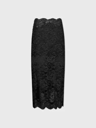 Gonna midi in pizzo