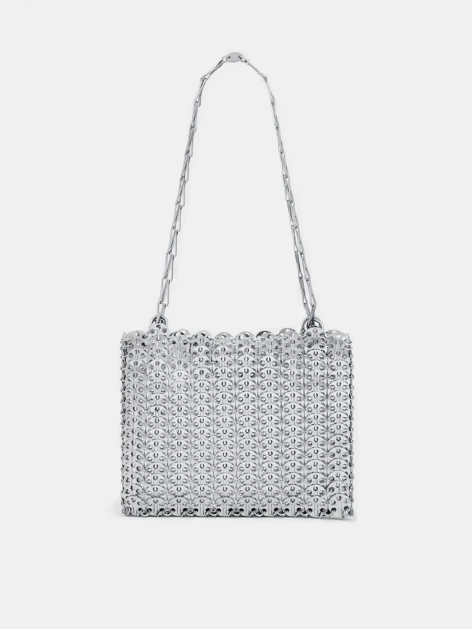 Iconica borsa 1969 in argento