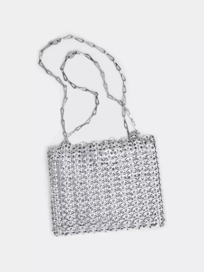 Iconica borsa 1969 in argento