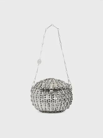 Iconica borsa a sfera in argento 1969