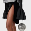 Iconica borsa a sfera in argento 1969