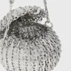 Iconica borsa a sfera in argento 1969