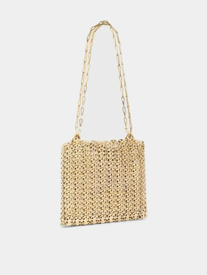 Iconica borsa color oro chiaro del 1969