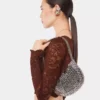 Iconica borsa Moon Bag 1969 in argento