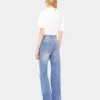 T-shirt in cotone stampato con piercing