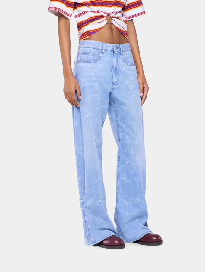 Jeans baggy in denim