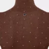 Maglia a collo alto in lana effetto seconda pelle