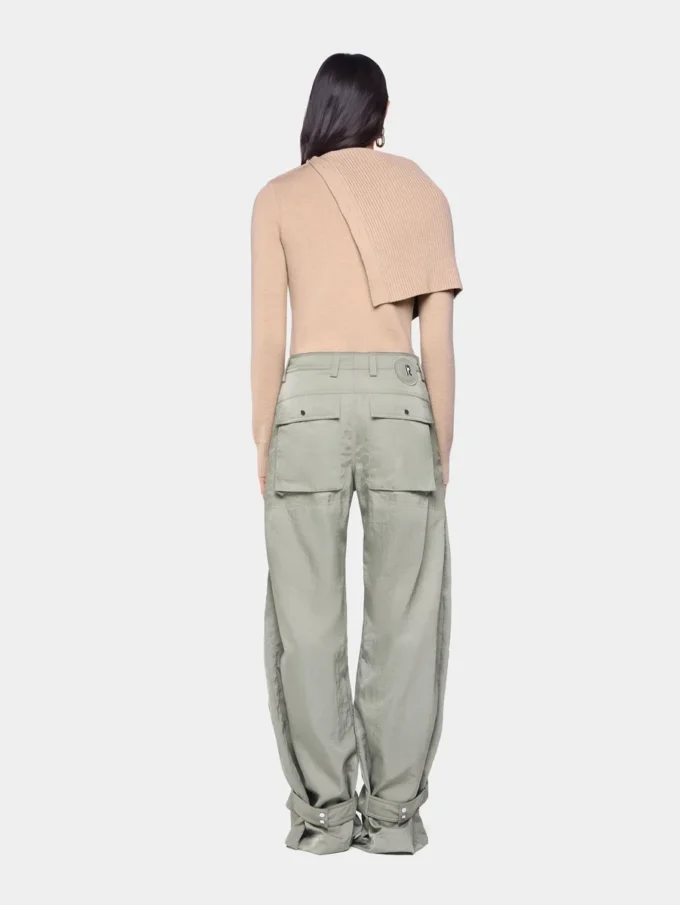 Maglione beige in lana