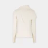 Maglione bianco sporco in lana