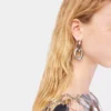 Orecchini doppi XL Link in argento