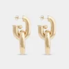Orecchini Gold Double XL Link