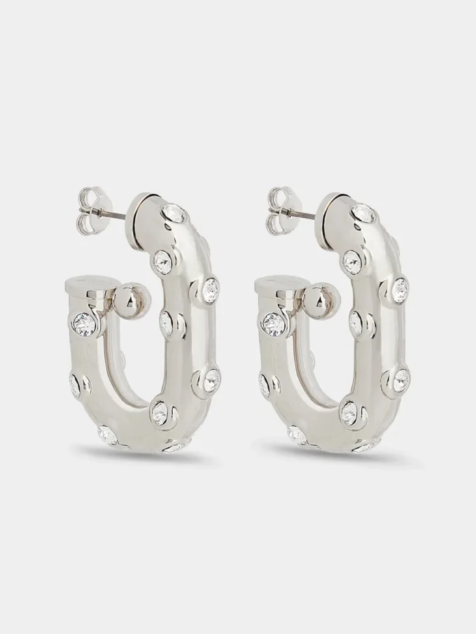 Orecchini XL Link con strass
