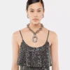 Orecchini XL Link con strass
