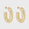 Orecchini XL Link in oro Orecchini XL Link in oro
