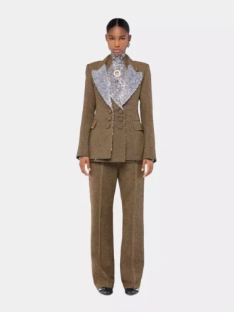 Pantaloni sartoriali in lana