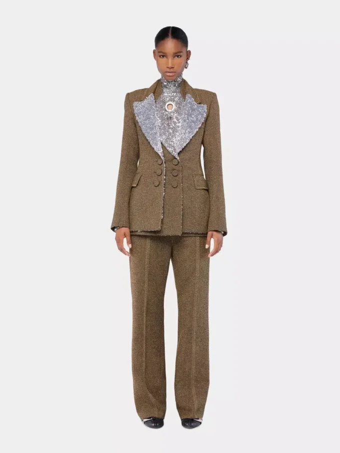 Pantaloni sartoriali in lana
