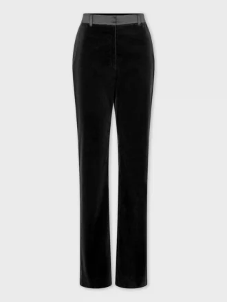 Pantaloni sartoriali in velluto