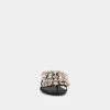Sandali piatti con strass