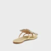 Sandali piatti con strass