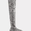 Stivali alti con paillettes