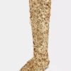 Stivali con paillettes