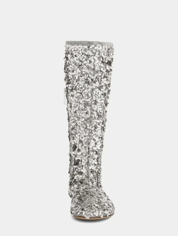 Stivali con paillettes