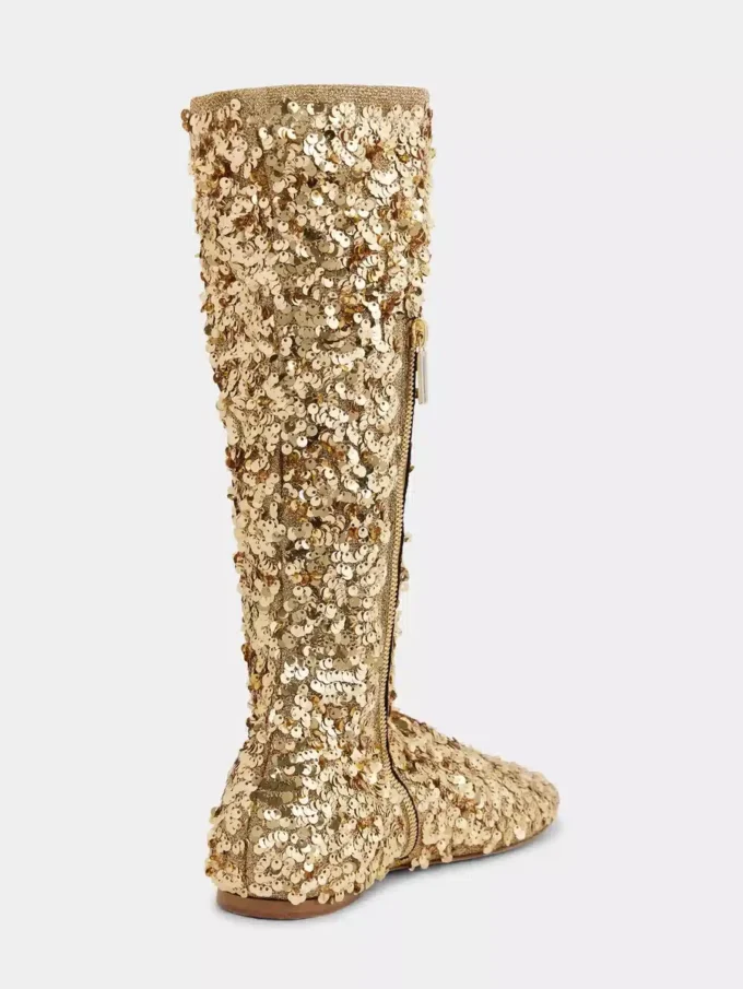 Stivali con paillettes