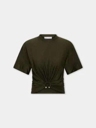 T-shirt corta in jersey