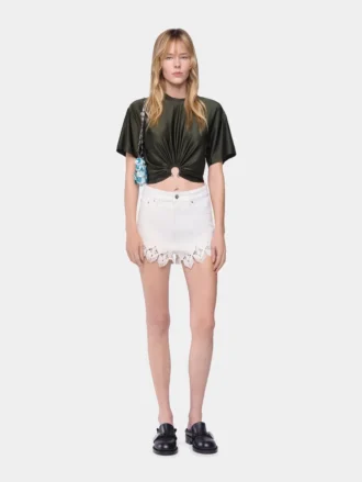T-shirt corta in jersey
